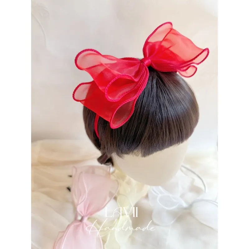 Bờm cài voan to xinh xắn by Lavii – Lavii Handmade