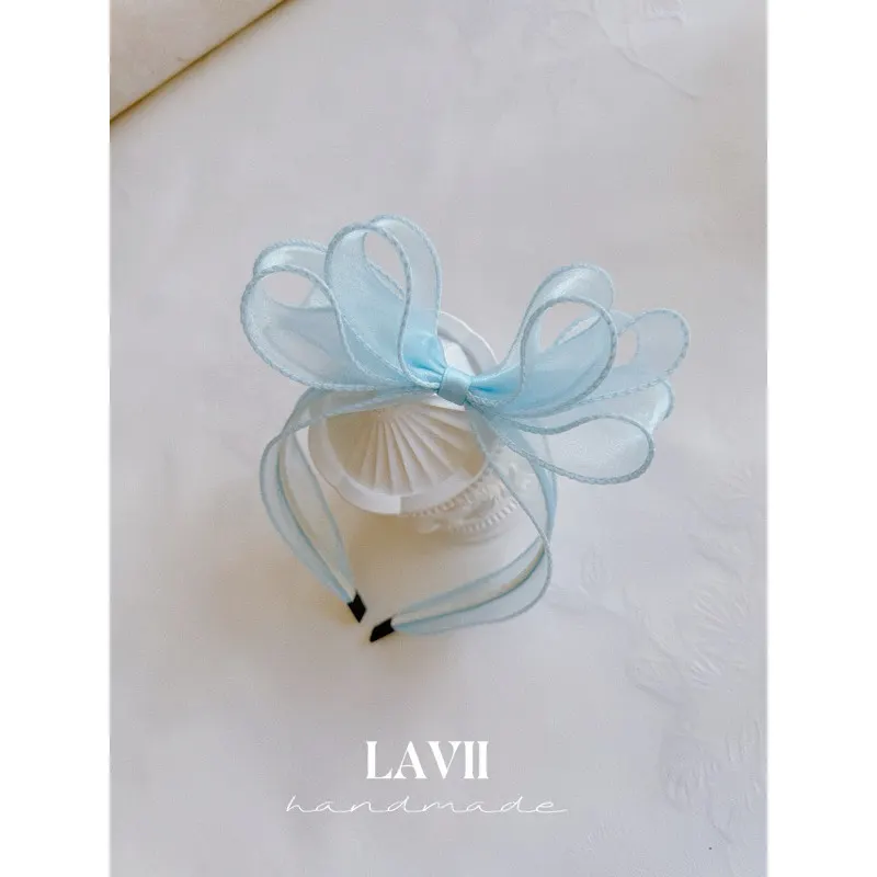 Bờm tóc nơ voan cho bé by Lavii Handmade – Lavii Handmade