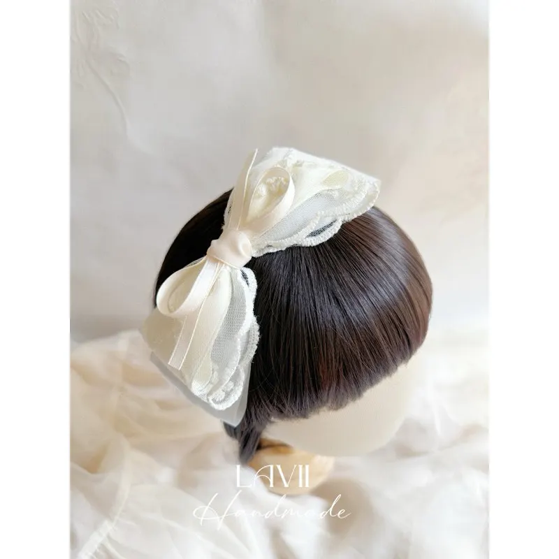 Bờm turban nơ voan cho bé yêu by Lavii Handmade – Lavii Handmade
