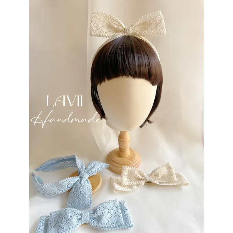 Bờm turban vải thô nơ dựng cho bé by Lavii handmade – Lavii Handmade