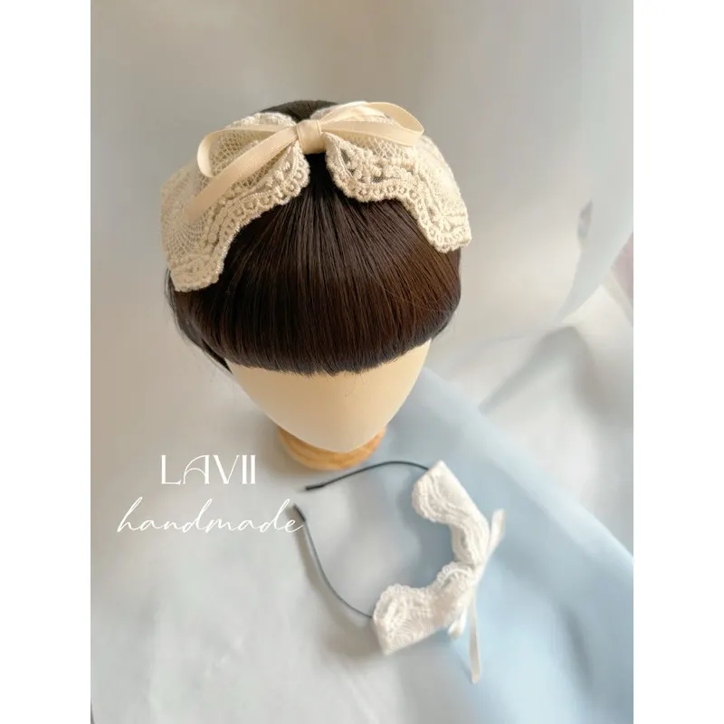 Cài nơ thêu đơn giản cho bé handmade by Lavii – Lavii Handmade