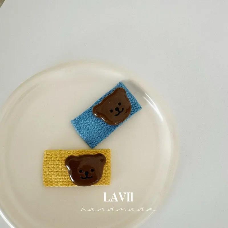 Kẹp gấu lẻ 1 chiếc by Lavii Handmade – Lavii Handmade