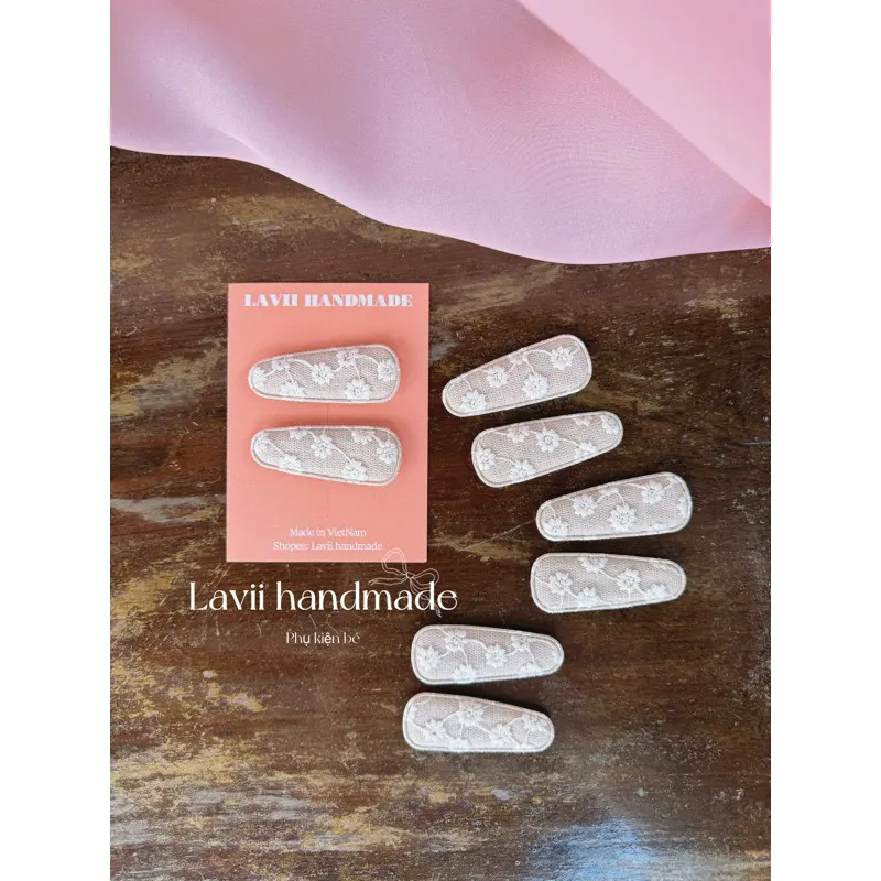 Kẹp mái Hàn Quốc cho bé 1 chiếc. Lavii handmade – Lavii Handmade
