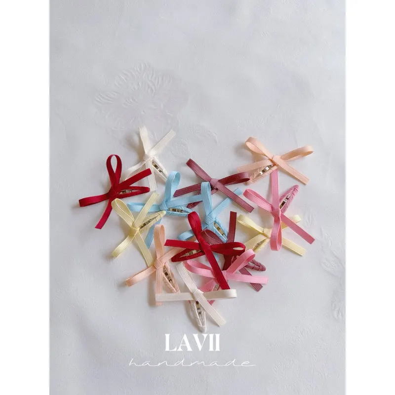 Kẹp mái nơ nhí cho bé nhiều màu by Lavii Handmade – Lavii Handmade