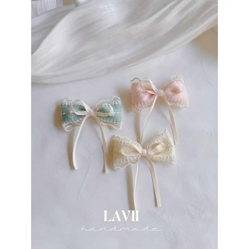 Kẹp nơ bọc voan cho bé by Lavii Handmade – Lavii Handmade