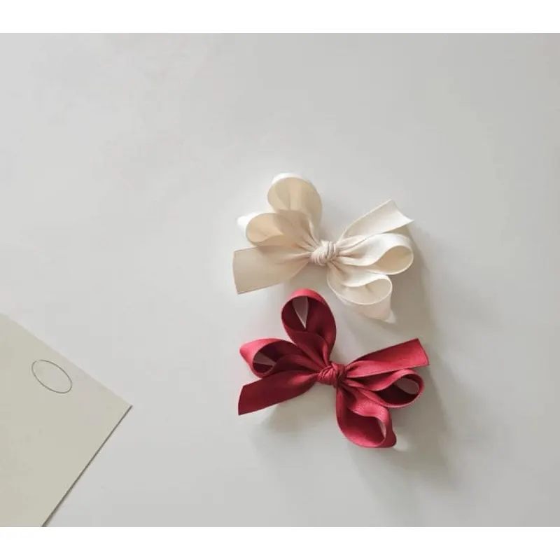 Kẹp nơ lụa bóng cao cấp cho bé by Lavii handmade – Lavii Handmade