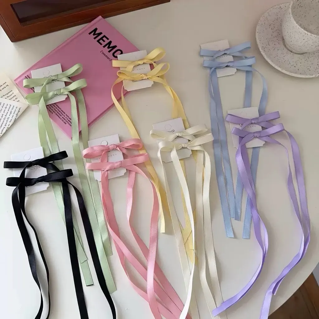 LAVII. Kẹp nơ đơn nhiều màu size 1cm xinh xắn 1 cặp – Lavii Handmade