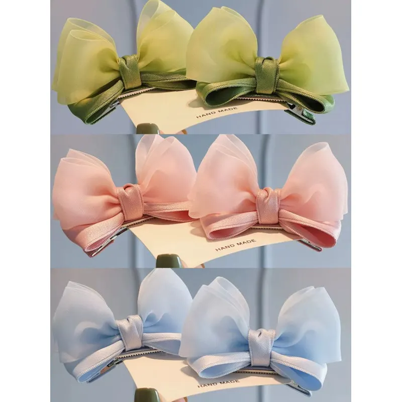 Lavii. Set kẹp nơ dưng voan xinh yêu cho bé – Lavii Handmade
