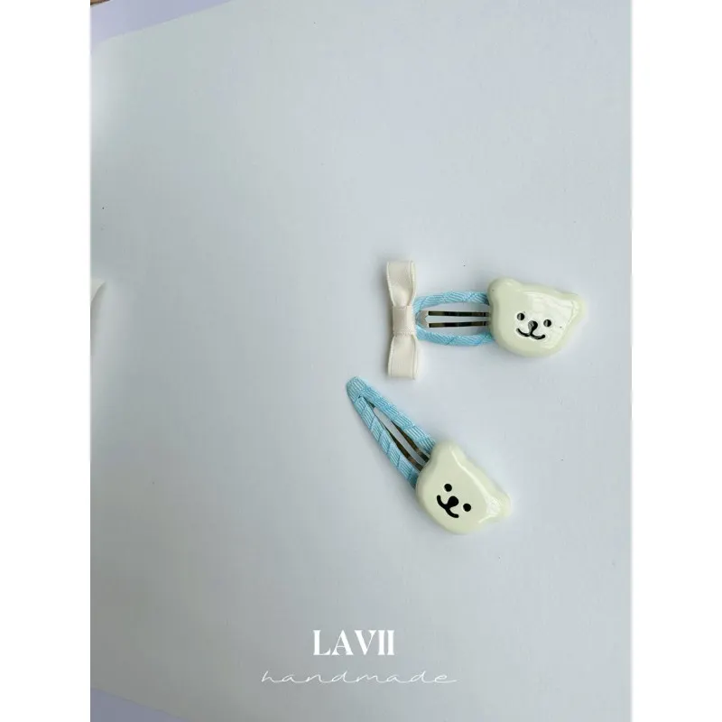 Set 2 kẹp gấu cho bé by Lavii Handmade – Lavii Handmade