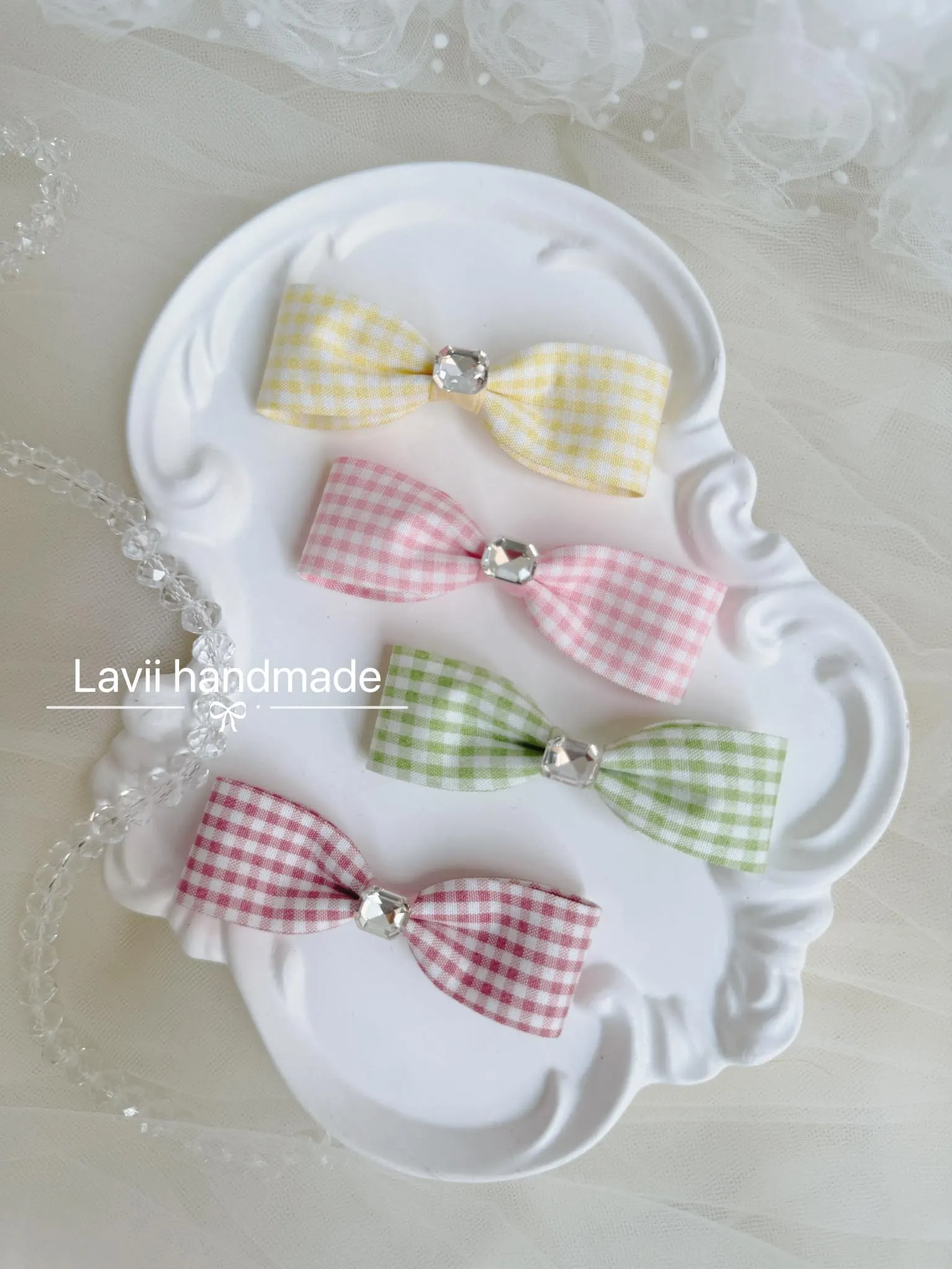 Set phụ kiện tóc handmade Lavii