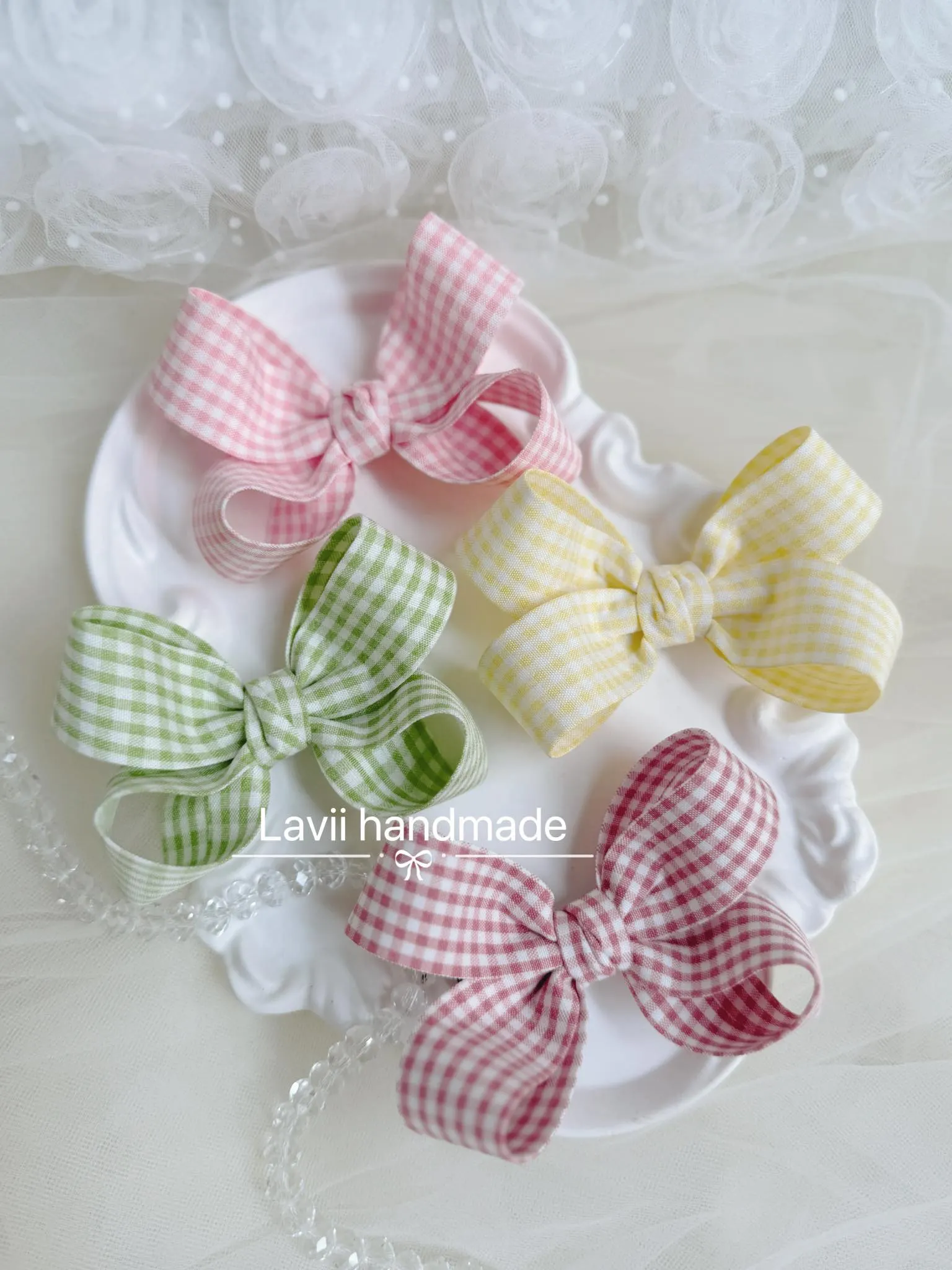 Phụ kiện tóc handmade Lavii – kẹp tóc, băng đô xinh xắn